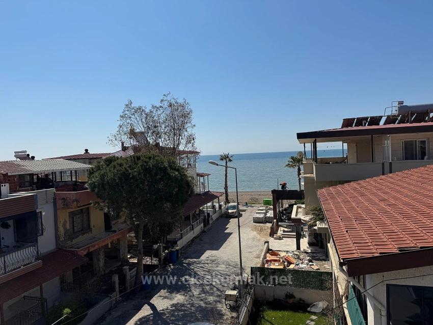 3+1 Villa Zum Verkauf In İzmir Seferihisar Ürkmez, Nur 40 Meter Vom Meer Entfernt