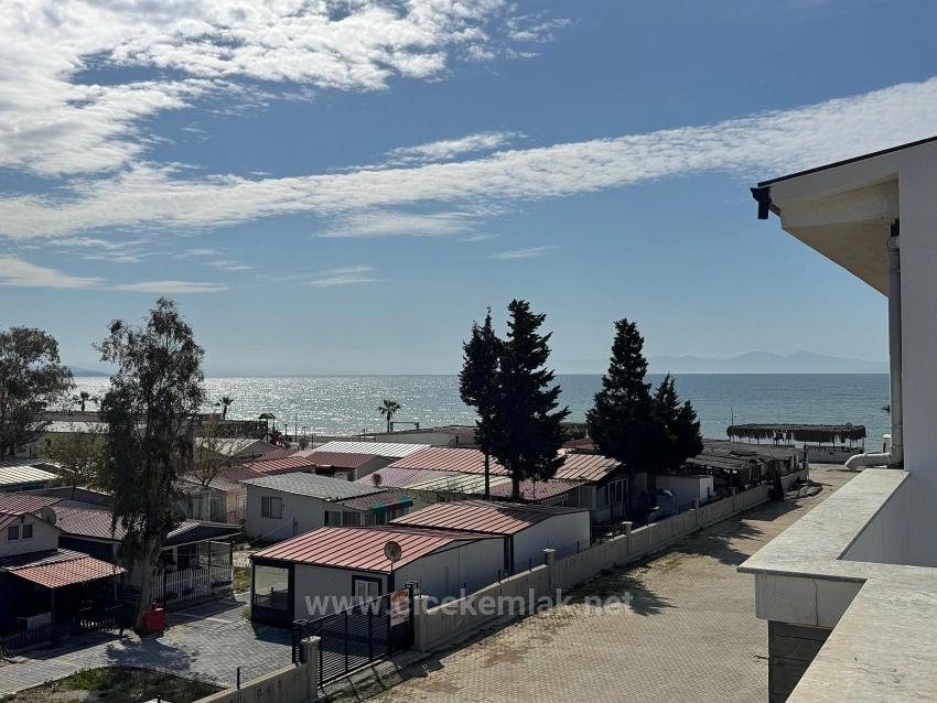 3+1 Villa For Sale In İzmir Seferihisar Ürkmez Center, Only 40 Meters To The Sea