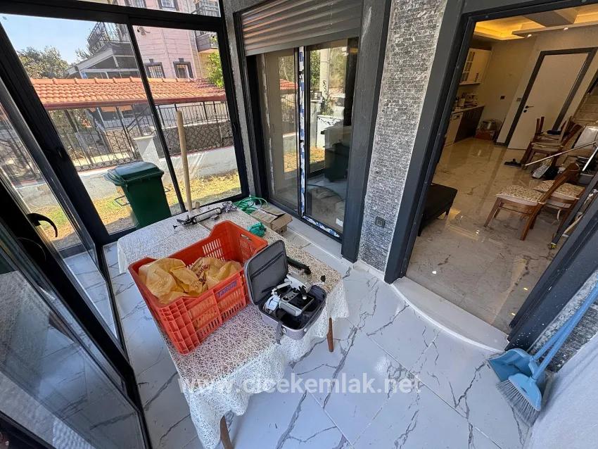 İzmir Seferihisar Atatürk Neighbourhood Fully Furnished 2+1 Villa For Sale
