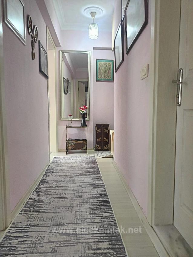 2+1 Apartment With Garden For Sale In Izmir Seferihisar Ürkmez Center