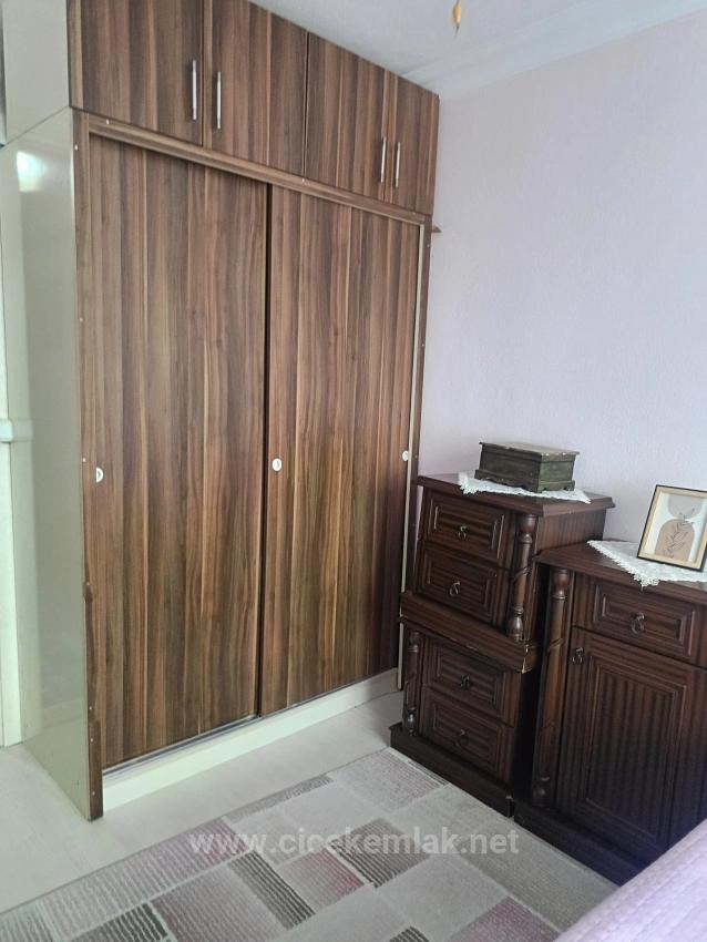 2+1 Apartment With Garden For Sale In Izmir Seferihisar Ürkmez Center