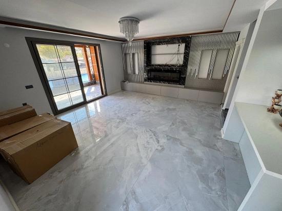 3+1 Villa For Sale In İzmir Seferihisar Ürkmez Center, Only 40 Meters To The Sea